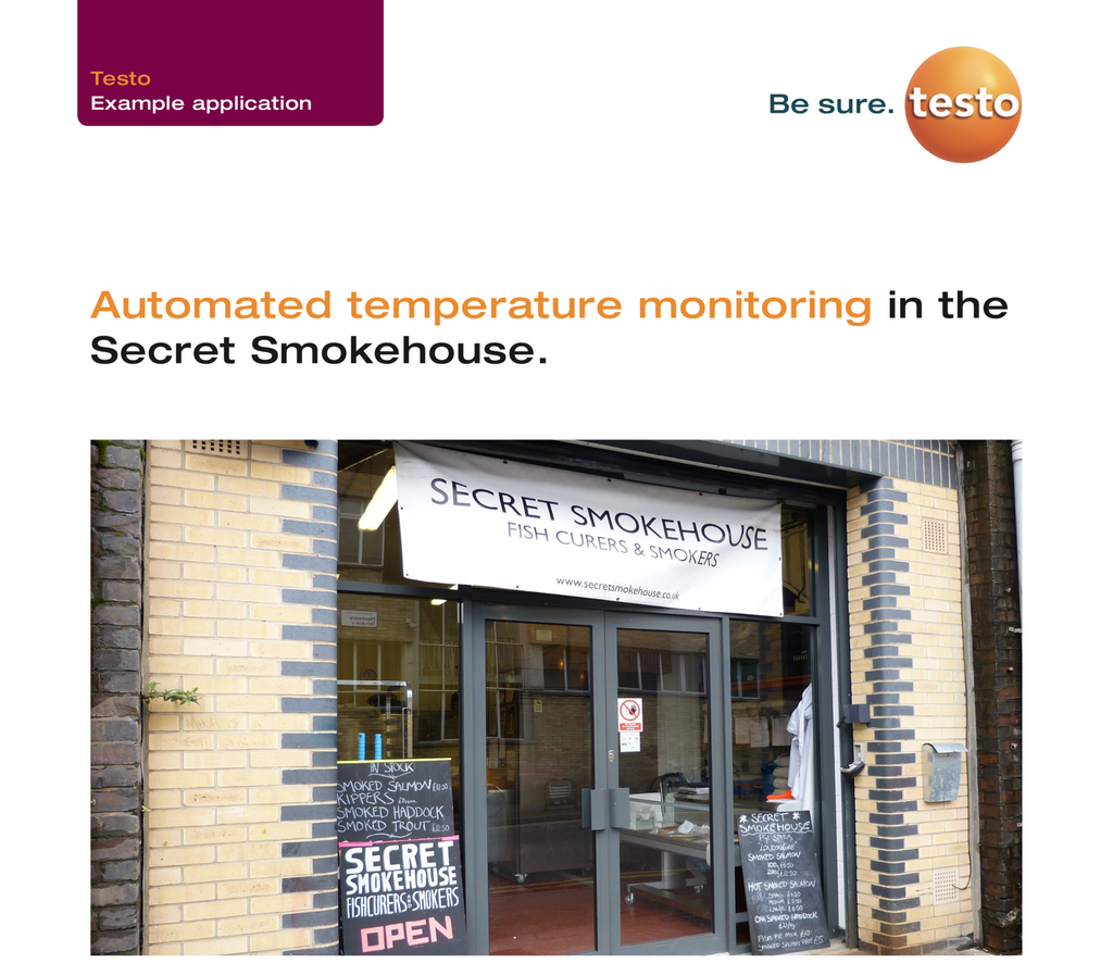 Automated temperature monitoring in the Secret Smokehouse