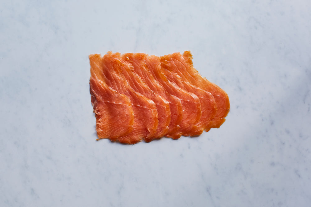 Christmas Land-Based London Smoked Salmon 200g D-Cut Pack