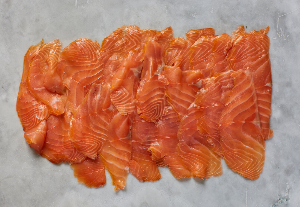 Oak Smoked Trout 400g D-Cut Pack